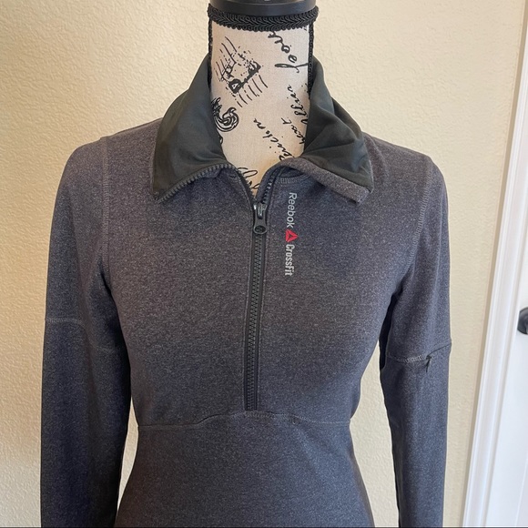 REEBOK Women’s Athletic Pullover - Gray - XS - Picture 2 of 8